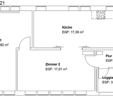 Ansprechende 2 ZKB mit Loggia! - Photo 2