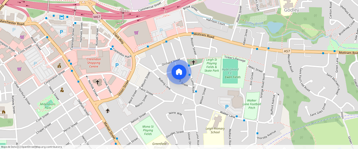 Tom Shepley Street, Hyde, SK14