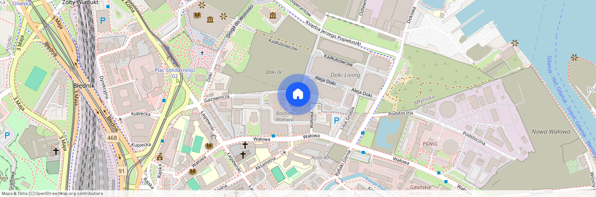 ul. Wałowa, Śródmieście, Gdańsk, pomorskie