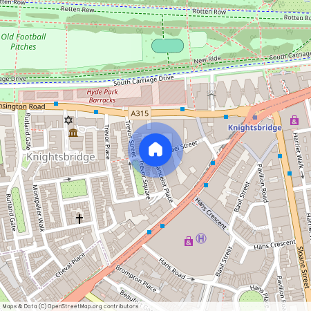 Lancelot Place, Knightsbridge, London, SW7