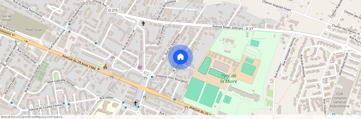 RUE JEAN JAURES - TINQUEUX, Reims