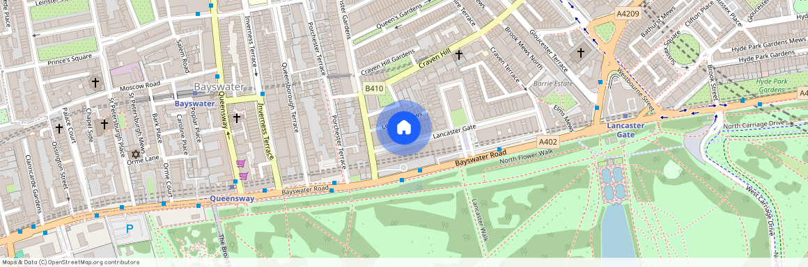 63 Lancaster Gate, Heron Court, W2 3NJ, London