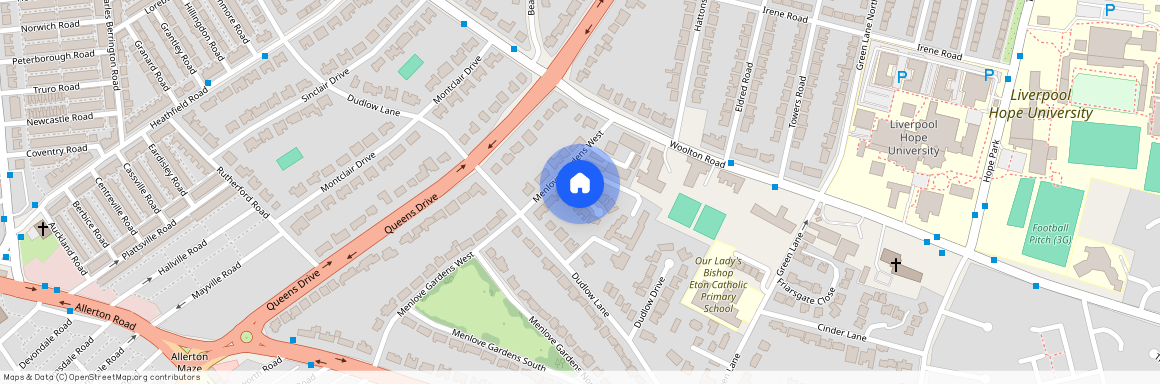 Dudlow Gardens, Calderstones, Liverpool, Merseyside, L18