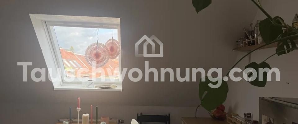 TAUSCHWOHNUNG Sonnige Dachgeschosswohnung in Strehlen - Foto 1