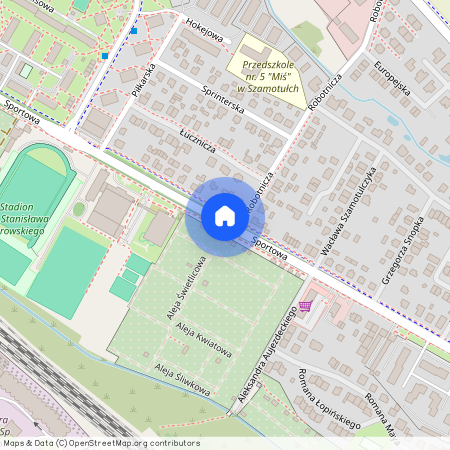 ul. Sportowa, Szamotuły, Szamotuły, szamotulski, wielkopolskie