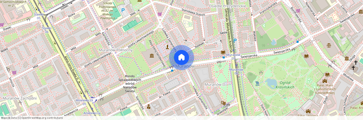 ul. Ludwika Zamenhofa, Muranów, Śródmieście, Warszawa, mazowieckie