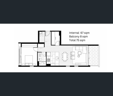 Close to Metro and Train One-Bed Living - Photo 5