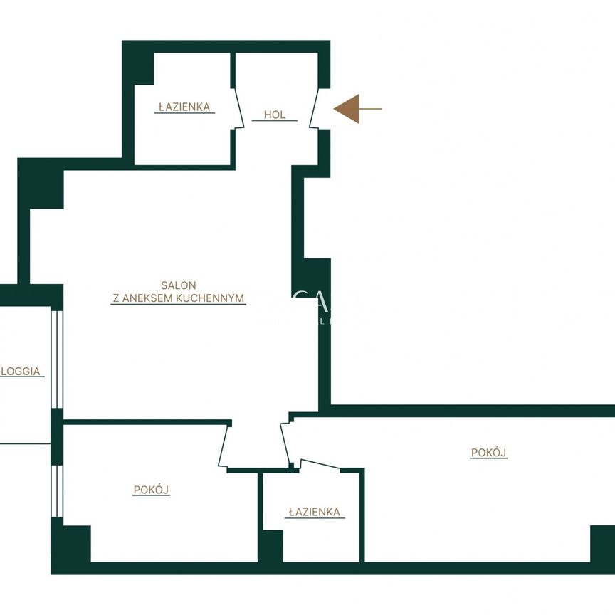 Vista Mokotów | dwustronne | 2 łazienki | klima - Фото 1