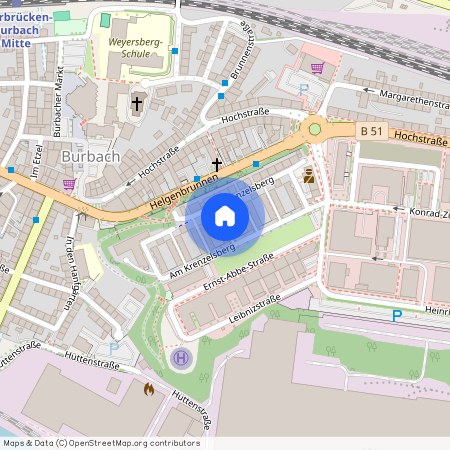 Am Krenzelsberg, 66115, Am Krenzelsberg    Saarbrücken