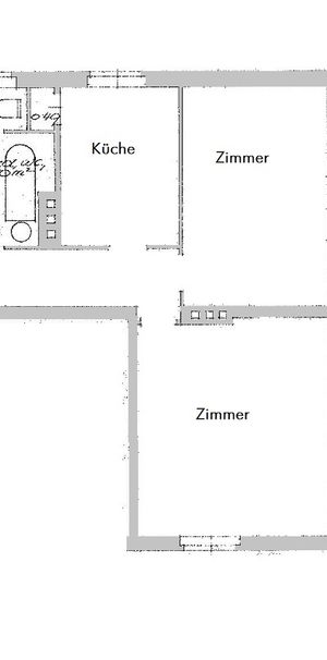 2-Zimmer-Wohnung in Waldnähe - Photo 1