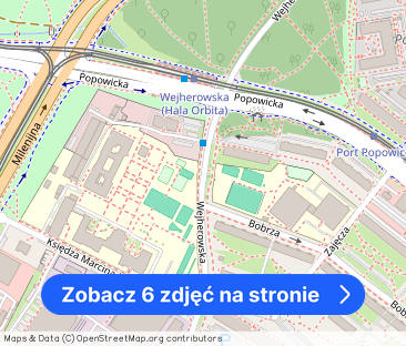 Wejherowska 39, Popowice, studio z balkonem - Zdjęcie 1