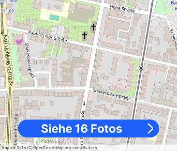 Gleich einziehen - voll möblierte helle Single-Wohnung | Südbalkon ... - Foto 1