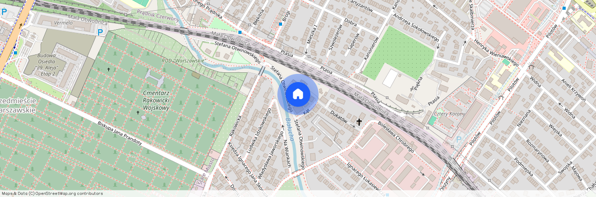 ul. Stefana Otwinowskiego, Osiedle Oficerskie, Grzegórzki, Kraków, małopolskie