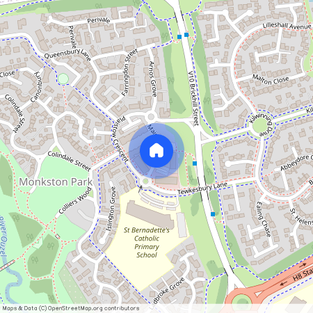 Maida Vale, Monkston Park.