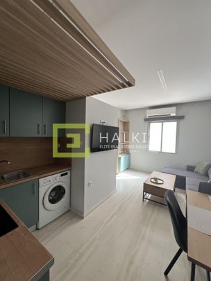 Διατίθεται προς ενοικίαση επιπλωμένο διαμέρισμα (Β4) συνολικής επιφάνειας 38,88τ.μ στο κέντρο του Βόλου. - Photo 1