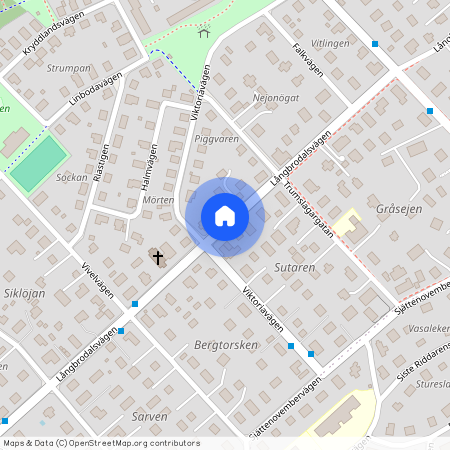 Långbrodalsvägen, Älvsjö