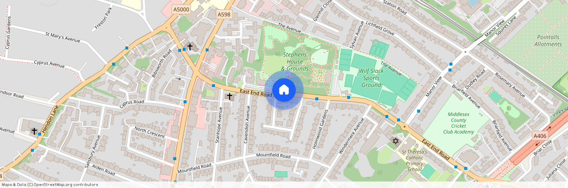 East End Road, N3, Finchley