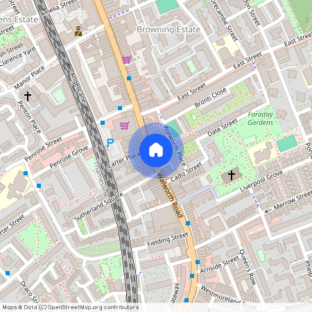 Walworth Road, Elephant and Castle, London, SE17