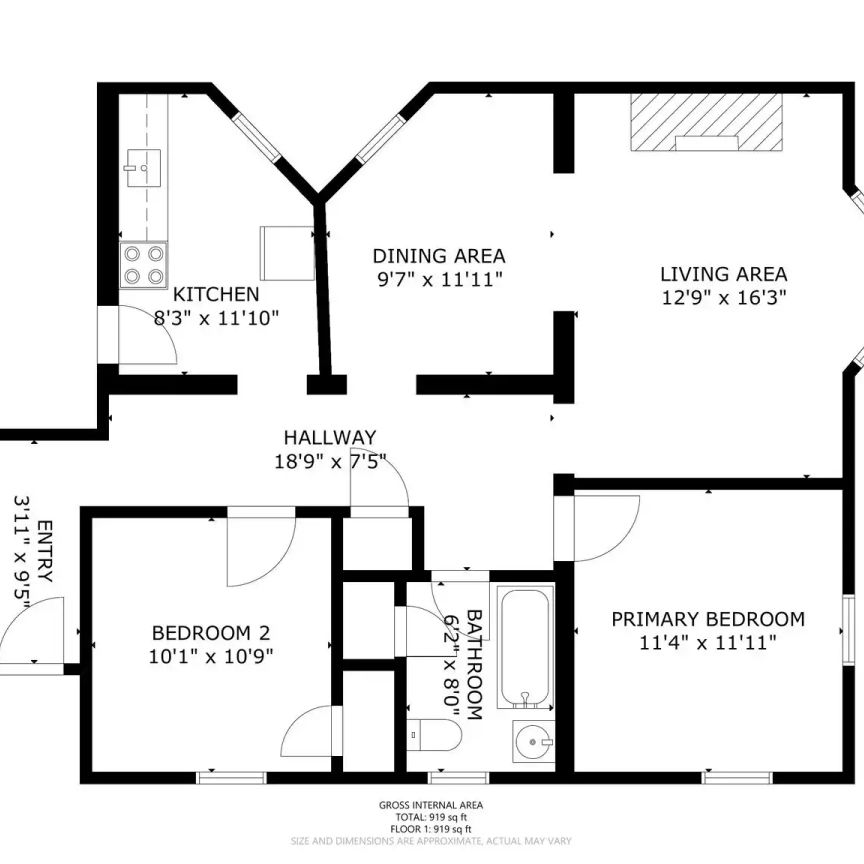 The Princeton Apartments — 2 bedroom - Photo 2