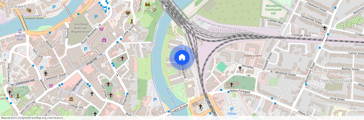 The Old Meadow, Abbey Foregate, Shrewsbury