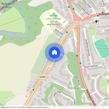 Nevilles Cross Bank, Durham, DH1