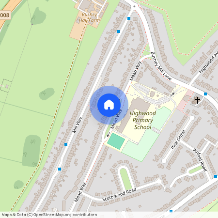 BUSHEY, Meadway