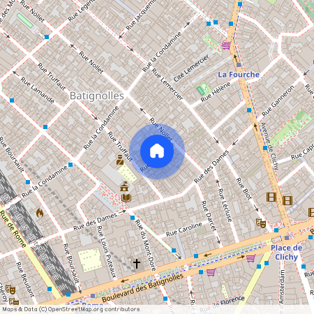 Building Rue de Bizerte - hobe - 1389225, Rue de Bizerte, Paris
