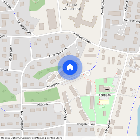 Bäckgatan 14B, Sunne