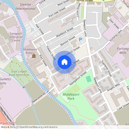 Burgess Street, Middleport, Stoke-on-Trent, ST6