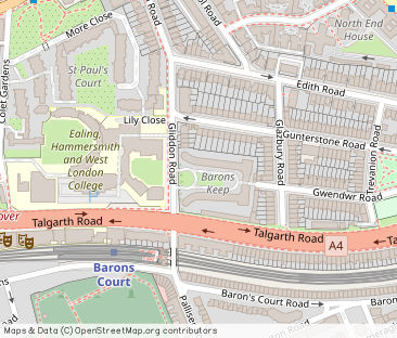 Barons Keep, Gliddon Road, London, W14 9AT - Photo 1