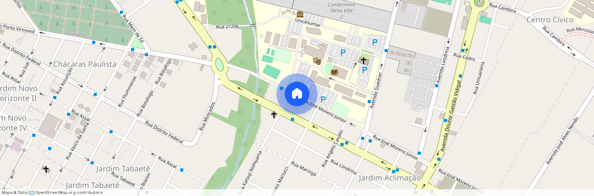 Rua José Moreno Júnior, Zona 08, Maringá - PR, 87050-440, Brazil