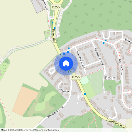 Flat, Post Office, South Fleet Road, Bean