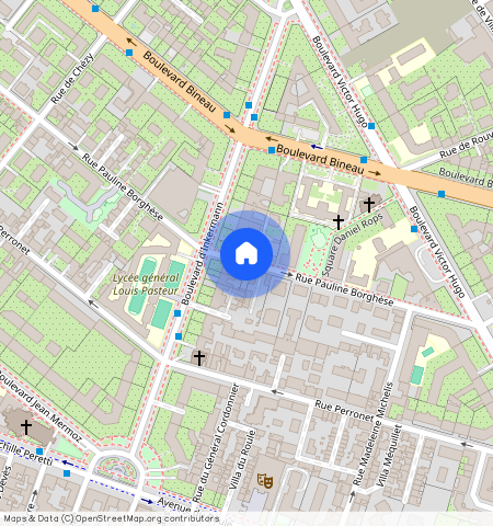 Rue Pauline Borgèse, 92200, Paris