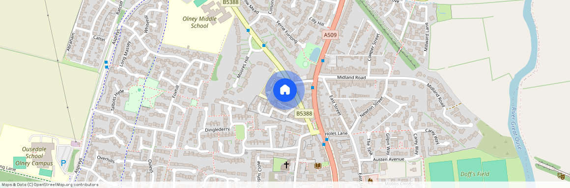 Clickers Yard, Yardley Road, MK46