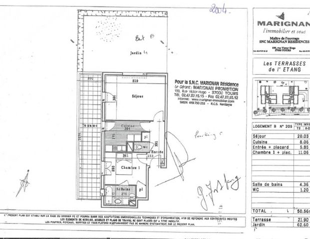 Location Appartement 2 Pièces 50 m² - Photo 1