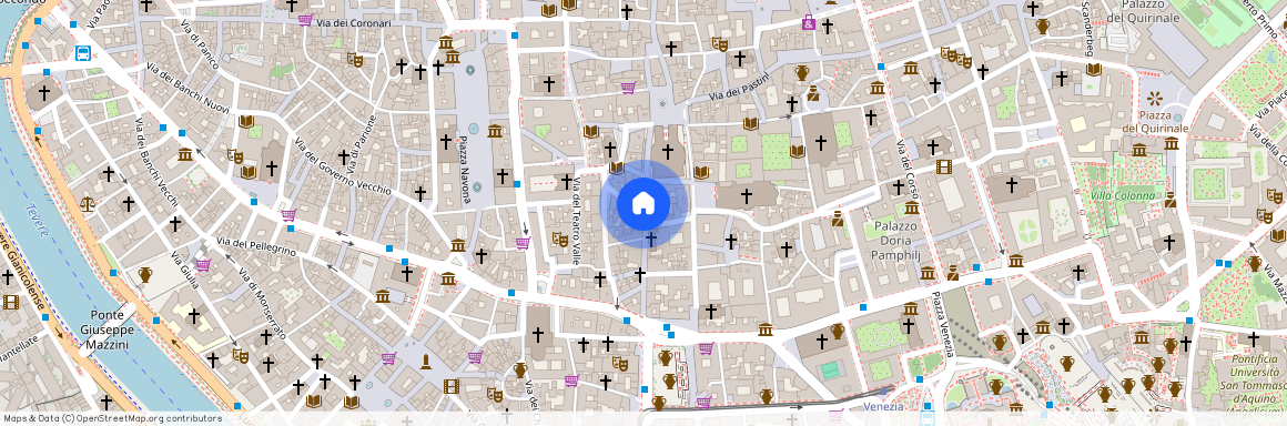 Via di S. Chiara, Rome, Lazio 00186