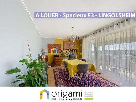 LINGOLSHEIM - Spacieux et confortable F3 - Photo 1