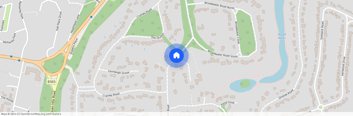Manor House Drive, Burwood Park, Walton On Thames, Surrey, KT12