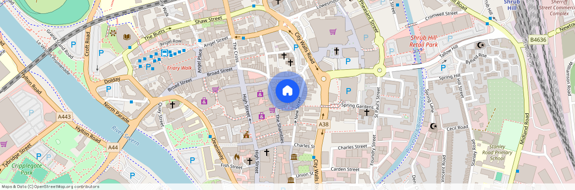 Reindeer Court, Mealcheapen Street, Worcester, Worcestershire, WR1