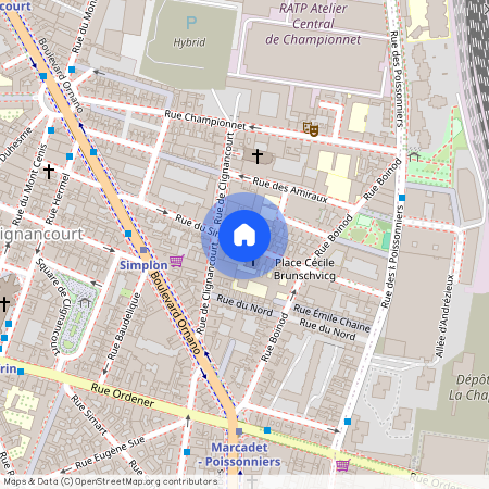 Rue du Simplon, 75018, Paris