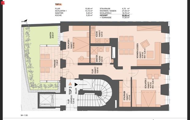 Gartenwohnung: Sanierter Altbau in zentraler Lage! - Photo 1