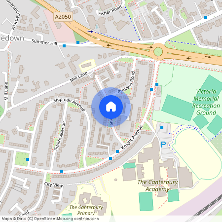 Miller Avenue, Canterbury, Kent, CT2