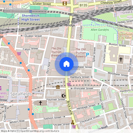 Woodseer Street, Brick Lane, E1