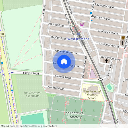 Lavender Gardens, Newcastle upon Tyne NE2