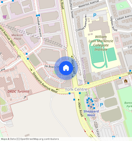 ** De Boers Drive, Toronto