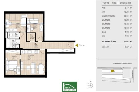 Moderne Wohnanlage am Marchfeldkanal – Ihre Traumwohnung wartet auf Sie! - Photo 5