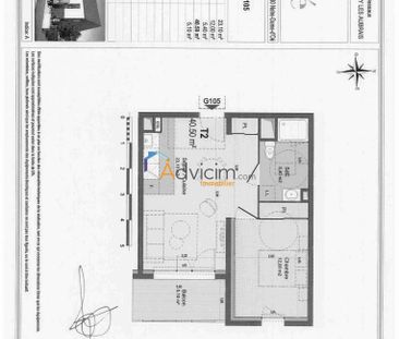 Appartement à louer Notre-Dame-d'Oé - Photo 1