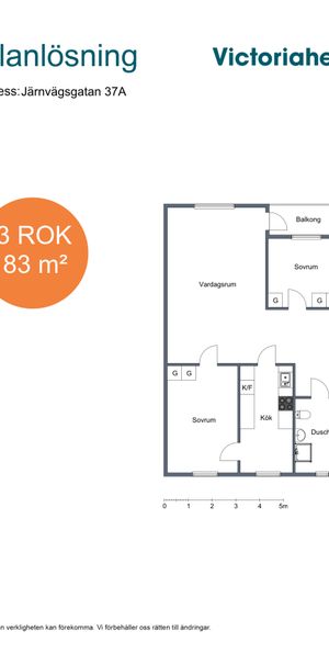 Järnvägsgatan 37 A - Foto 2