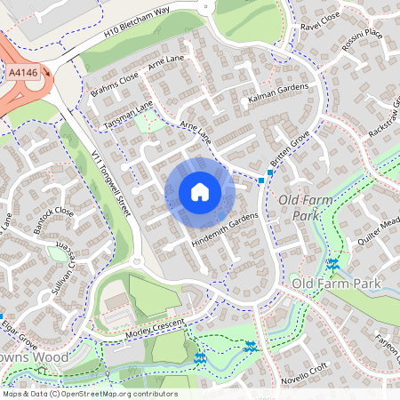 Hindemith Gardens, Old Farm Park, Milton Keynes, MK7 8PW