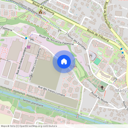 Allée Charles-Edouard-Guillaume, Marly